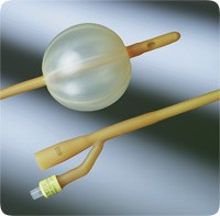 LUBRICATH Ovoid Fluted 2-Way Foley Catheter 20 Fr 75 cc