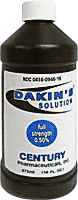 Dakin's Solution .5% Wound Cleanser, 16 oz. Bottle