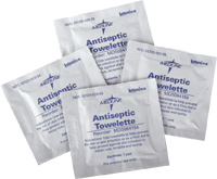 "Textured Antiseptic and Cleansing Towelette 5"" x 7"""