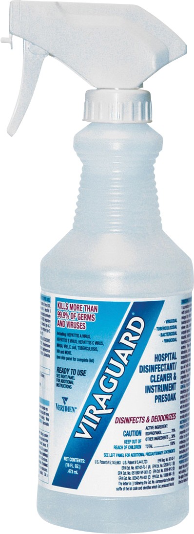 Viraguard Hospital Disinfectant, 16 oz. Spray Bottle