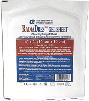 "RadiaCare Gel Sheet Dressing 4"" x 4"""