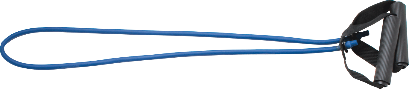 "CanDo Tubing with Handles Exerciser, Green Medium, 48"""
