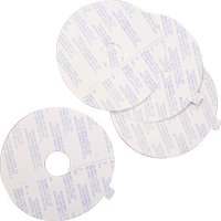 "Double-Faced Adhesive Tape Disc 1-1/4"", Stoma Opening 3-7/8"" OD"