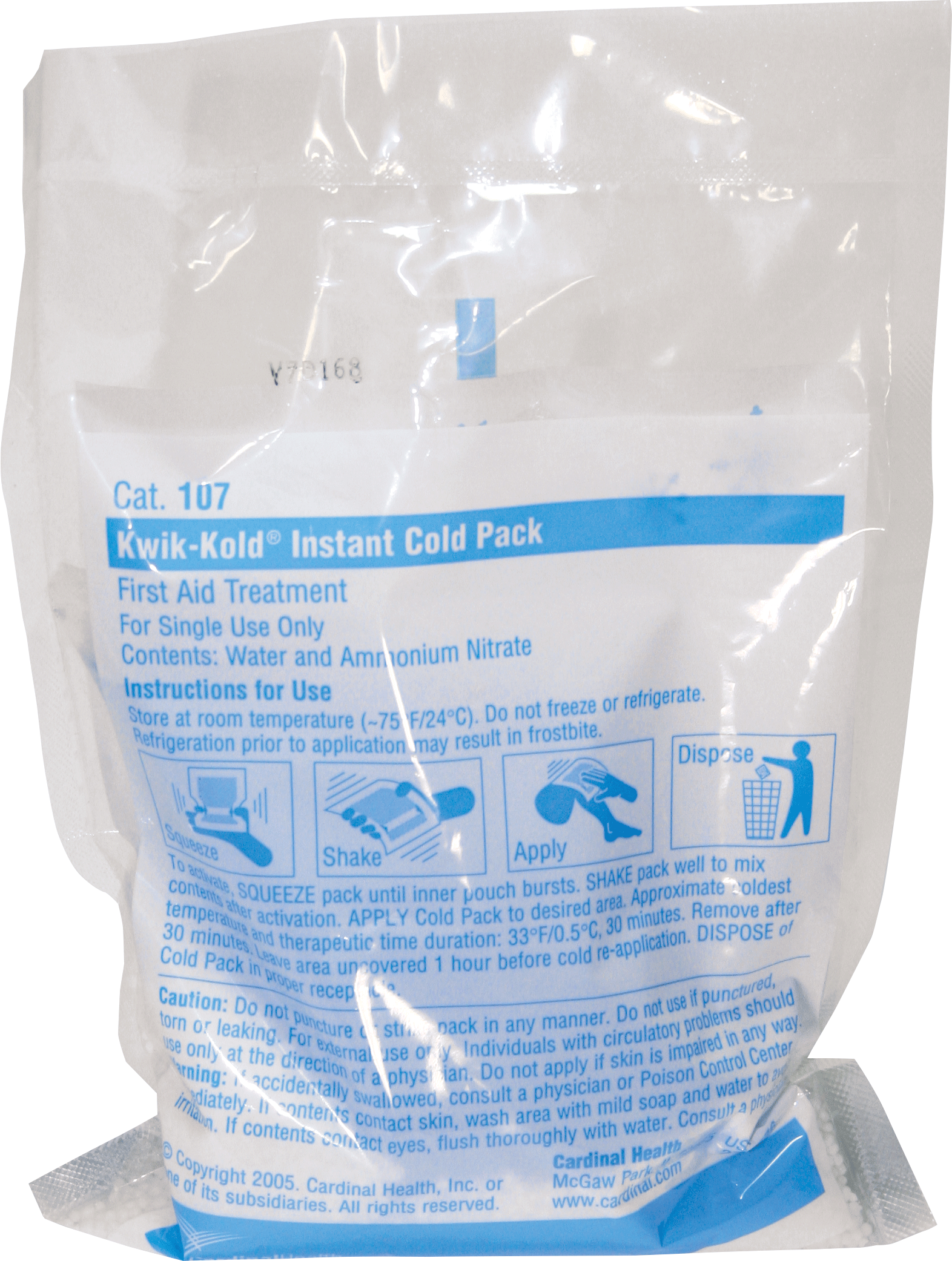 Kwik-Kold Baxter Cold Pack 6" x 9"