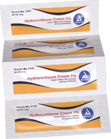 1% Hydrocortisone Cream, 8/9 g Foil Packet