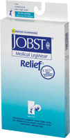 Relief Thigh W'Sil Band,20-30,O/Toe,Xlg,Beige