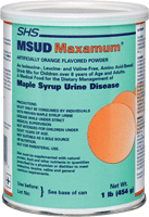 MSUD Maximum Metabolic Formula 454g Can
