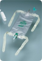 Dispoz-a-Bag Leg Bag with Flip-Flo Valve, 32 oz. (4 leg bags & 1 pair fabric leg straps)