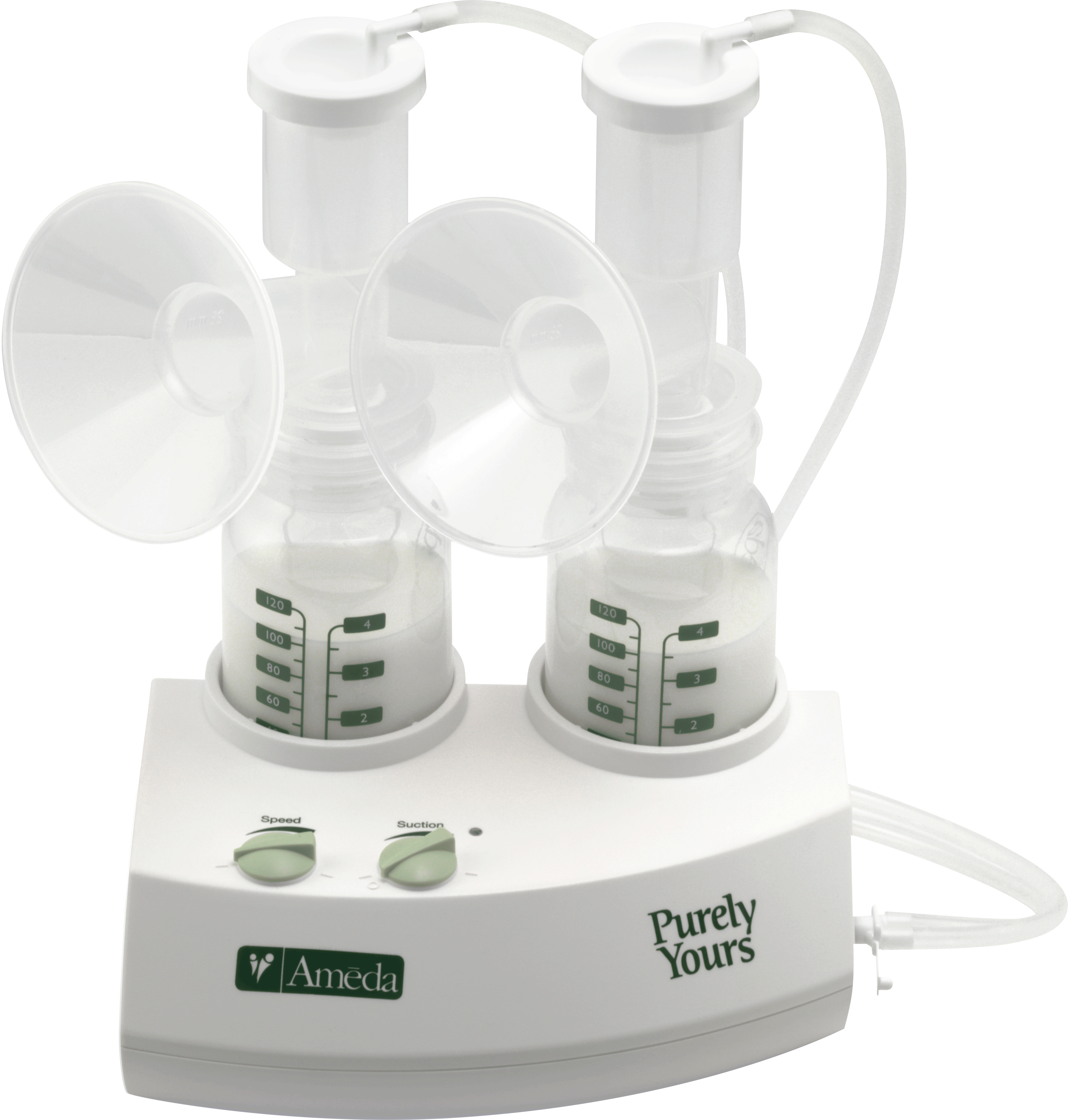 Purely Yours Breast Pump with 2 Bottles Dual Kit