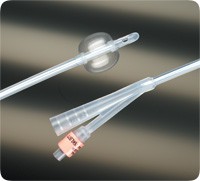 LUBRI-SIL 2-Way 100% Silicone Foley Catheter 16 Fr 5 cc