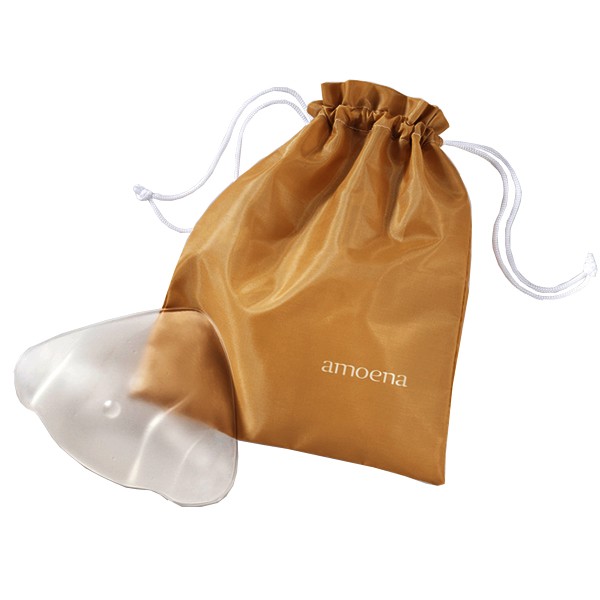 Amoena Aqua Wave Swimform Drawstring Bag, Gold Ref# 5049BAG
