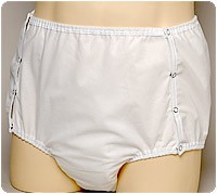 CareFor 1-Piece Snap-on Brief with Waterproof Safety Pocket X-Large