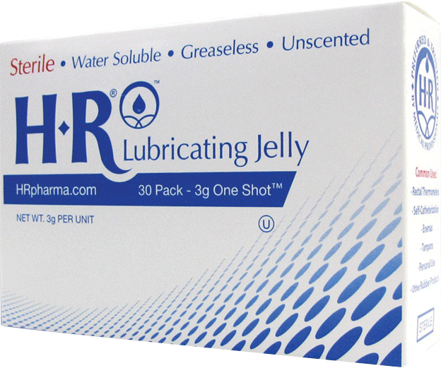 HR Lubricating Jelly 3 g Packet