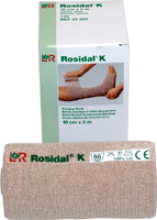 "Rosidal K Short Stretch Bandage, 3.2"" x 5.5 yds."