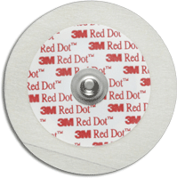 Red Dot Pediatric Monitoring Electrodes with Micropore Tape Backing 4-2/5cm