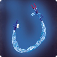 Closed Suction Catheter, Double Swivel Elbow, 12 fr, White