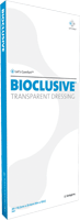 "Bioclusive Plus Transparent Film Dressing 4"" x 4-3/4"""