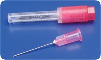 Monoject Rigid Pack Hypodermic Needle with Polypropylene Hub 25G x 1-1/2" (100 count)
