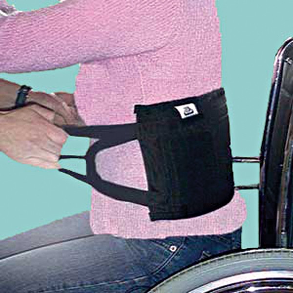 "SafetySure Transfer Sling 19"" L x 8"" H, 3/8"" Thickness, 4 Hand Grips"