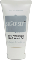 Silver-Sept Antimicrobial Skin & Wound Gel 1.5 oz. Tube