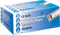 "Self-Adhering Conforming Stretch Gauze Bandage 2"", Sterile"