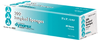 "Non-Sterile Sugrical Gauze Sponge 2"" x 2"", 12-Ply"