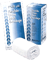 "Unna Boot Dressing Bandage 4"" x 10 yds."