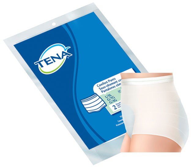 "TENA Comfort Pants, Large/X-Large 28"" to 52"""