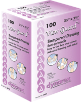 "Semi-Permeable Trn Dressing, 2 3/8"" x 2 3/4"""