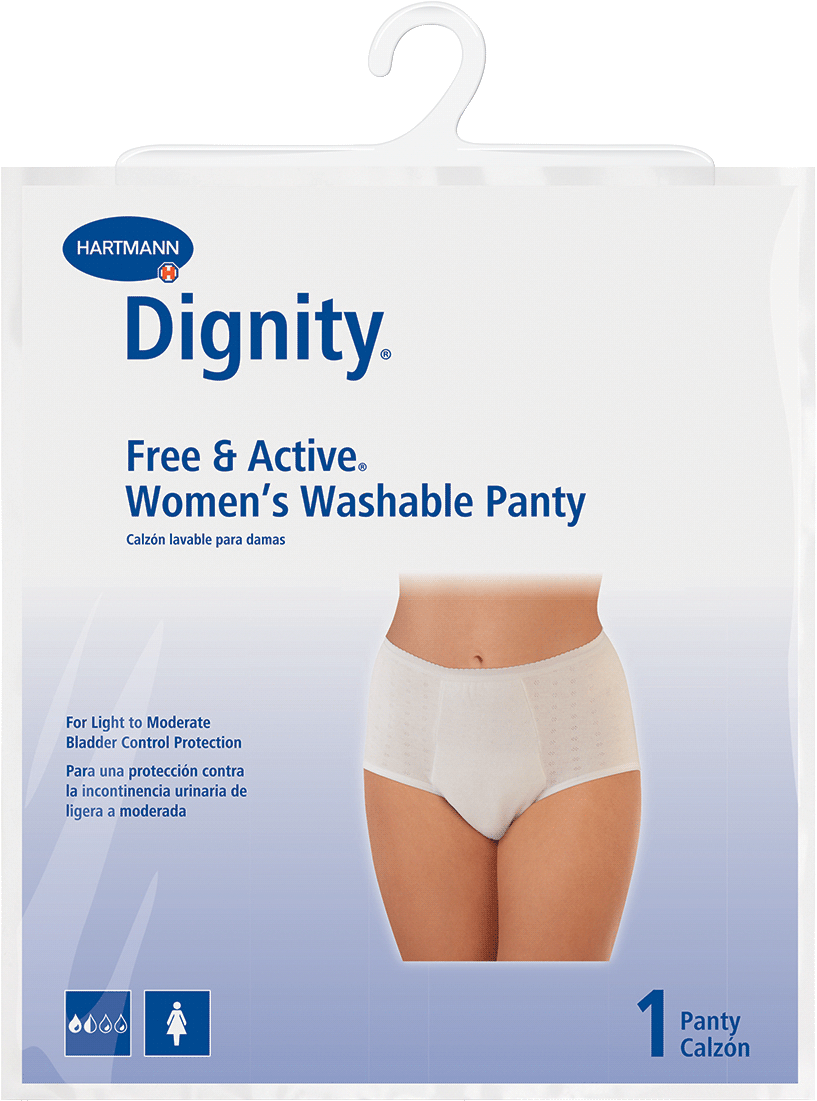Free & Active Absorbent Protective Panties, Plus