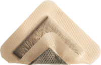 "Mepilex Border Ag Antimicrobial Foam Dressing with Silver 6"" x 6"""