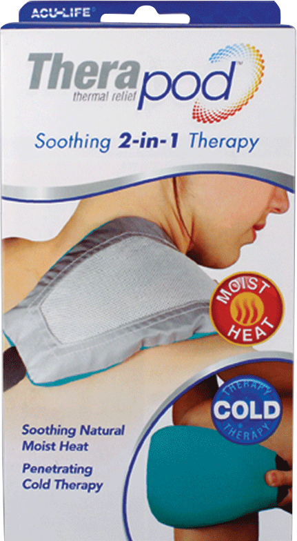 "Therapod Heat and Cold Therapy Pad, 11 x 5-1/2"""