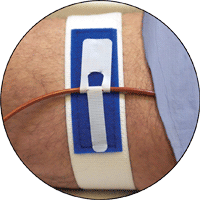 "Foley Catheter Tube Holder Leg Band, 2"" x 26"""