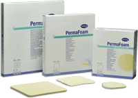 "PermaFoam Non-Adhesive Standard Foam Tracheostomy Dressing 3.2"" x 3.2"""