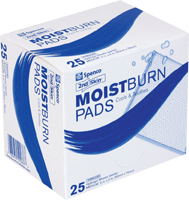 "2nd Skin Moist Burn Pad, Medium 2"" x 3"""