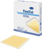 FlexiCol Hydrocolloid Dressing 3-1/2" x 4-3/4" Heel
