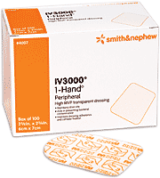 "Opsite IV3000 Catheter Dressing 4"" x 5-1/2"""