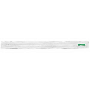 Apogee Red Rubber Straight Intermittent Catheter 12 Fr 16"