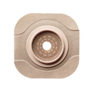 "New Image CeraPlus 2-Piece Cut-to-Fit Tape Border (Extended Wear) Barrier Opening 1-1/4"" Stoma Siz