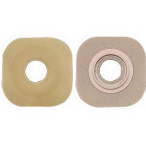 "New Image 2-Piece Precut Flat Flextend (Extended Wear) Skin Barrier 1-1/2"""