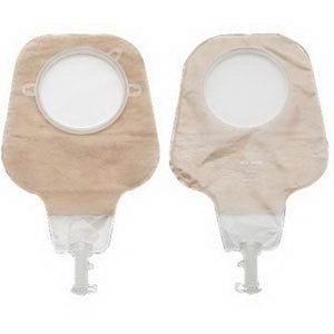 "New Image 2-Piece High Output Drainable Pouch 4"", Ultra Clear"