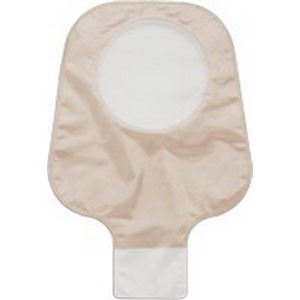 "New Image 2-Piece Drainable Pouch 1-3/4"", Clamp Closure, Ultra Clear"
