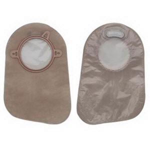 "New Image 2-Piece Closed-End Pouch 1-3/4"", Transparent"
