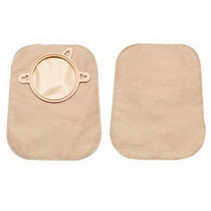 "New Image 2-Piece Mini Closed-End Pouch 2-1/4"", Beige"