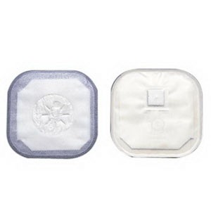 "Stoma Cap with Porous Cloth Tape Adhesive 3"" Opening 4-1/4"""