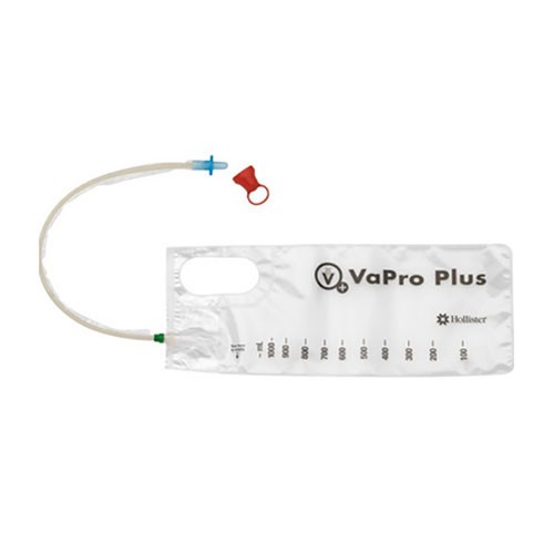 VaPro Plus Pocket Hydrophilic Intermittent Catheter, 16 Fr, 16"