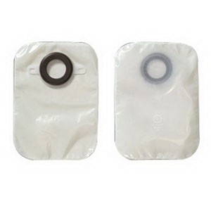 "1-Piece Closed-End Pouch Precut 1-1/2"" with Karaya Seal"