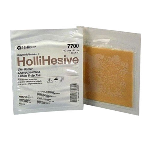 "Hollihesive (Standard Wear) Skin Barrier, 4"" x 4"""