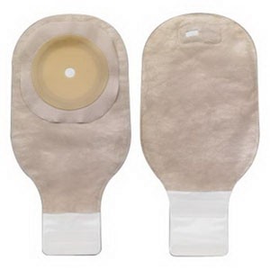 "Premier 1-Piece Drainable Pouch Filter Cut-to-Fit 2-1/2"", Lock N Roll, Opaque"