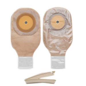 "Premier 1-Piece Colostomy/Ileostomy Kit 2-1/2"", Clamp Closure"
